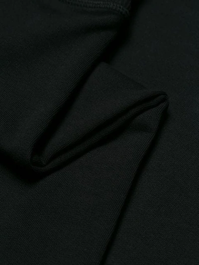 Shop Kenzo Tiger Sweatshirt Dress - Black