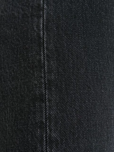 Shop Acne Studios 1997 Straight Jeans In Black