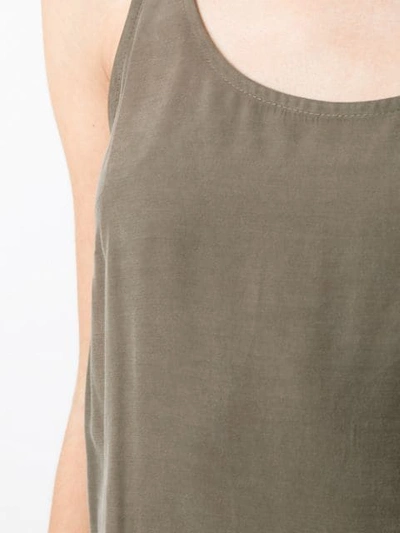 Shop Alcaçuz Lamina Top In Green