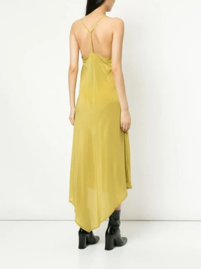 Shop Taylor Inherent Slip Dress In Yellow