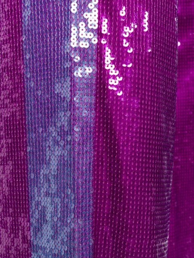 Shop Alberta Ferretti Rainbow Week Trousers In Pink