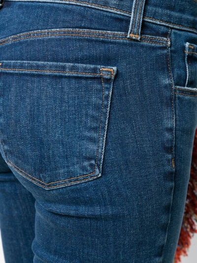 Shop J Brand Cropped Slim-fit Jeans - Blue