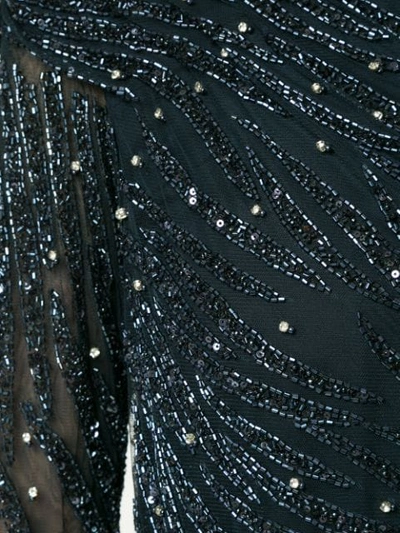 Rachel Gilbert Jamilla Gown In Blue