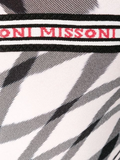 Shop Missoni Badeanzug Mit Logo In White