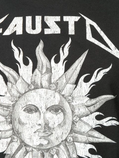 Shop Fausto Puglisi Sun Print T In Black