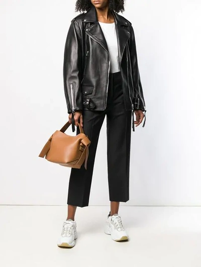 Shop Acne Studios New Myrtle Oversized Jacket In Black