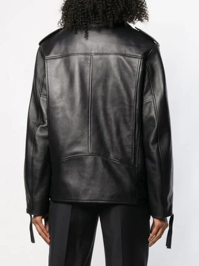 Shop Acne Studios New Myrtle Oversized Jacket In Black