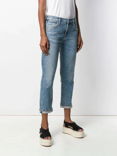 Shop Citizens Of Humanity Emerson Boyfriend Jeans In Blue