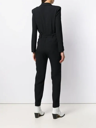 Shop Iro Tailored Fit Jumpsuit In Black