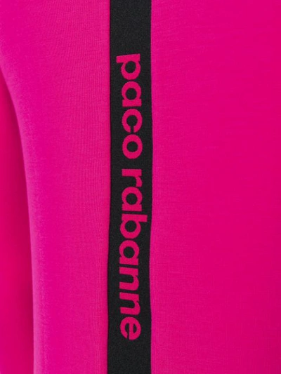 Shop Rabanne Paco  Pullover Mit Rollkragen - Rosa In Pink