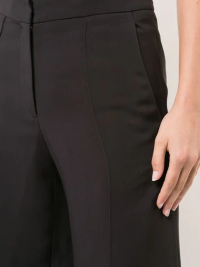 Shop Derek Lam Cady Wide Leg Pintuck Trousers In Neutrals