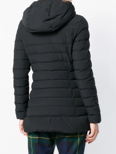 Shop Peuterey Zipped Padded Jacket In Black