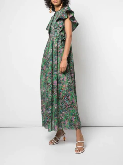 Shop Cynthia Rowley Nairobi Dress In Green