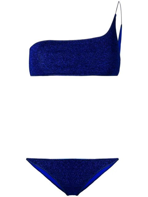 blue glitter bikini