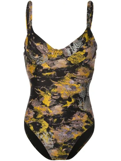 Shop Cynthia Rowley Sandi Swimsuit In Yellow