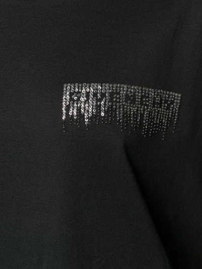 Shop Givenchy Studded Logo T In Black