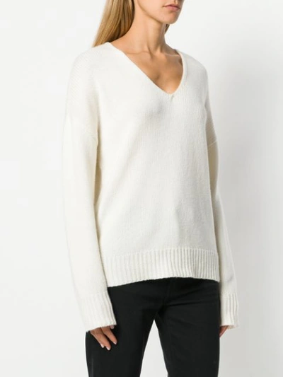 Shop Theory Cashmere Jumper - White