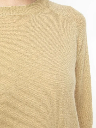 Shop Alexandra Golovanoff Slouchy Jumper In Neutrals