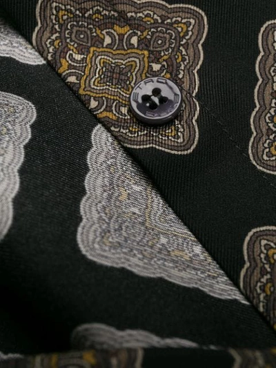 Shop Etro All-over Print Shirt In 1 Black