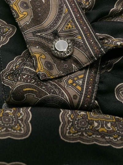 Shop Etro All-over Print Shirt In 1 Black
