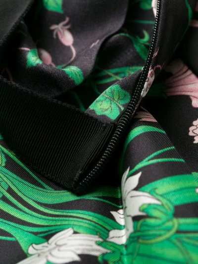 GUCCI FLORA PRINT SKIRT - 黑色