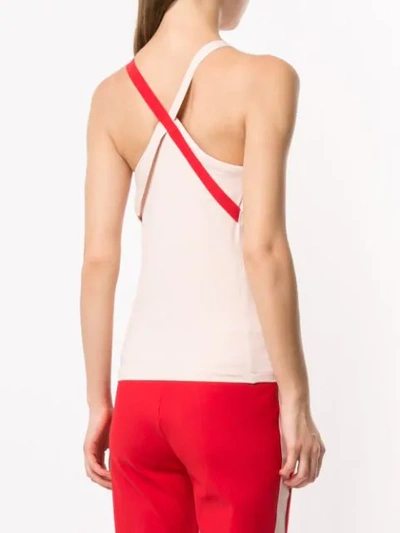 Shop Vaara Marin Fitted Tank In Pink