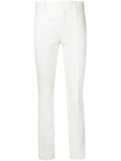 Shop Joseph Zed Stretch Trousers In White