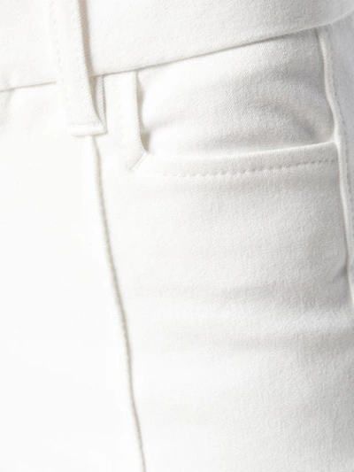 Shop Joseph Zed Stretch Trousers In White