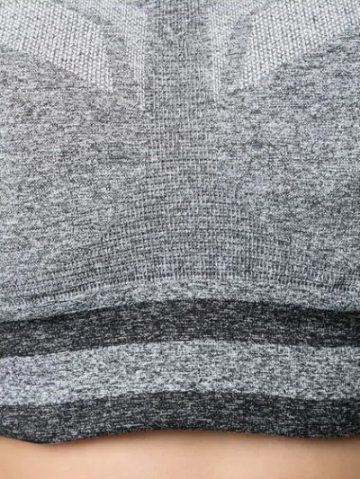 Shop Lndr Contrast Stripe Sports Bra In Grey