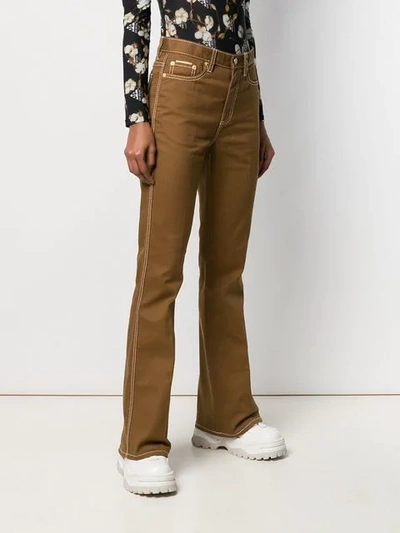Shop Eytys Oregon Twill Trousers - Brown