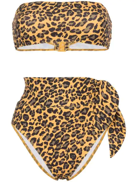 zimmermann leopard bikini