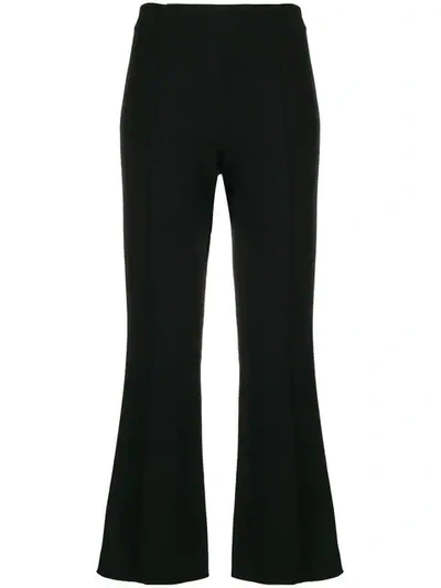 Shop The Row Cropped Trousers In Black