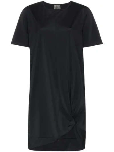 Shop Charli Cohen Cipher Longline Stretch T-shirt In Black