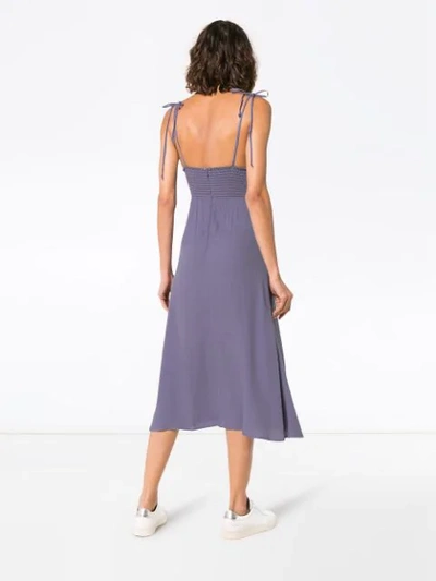 Shop Reformation ''talita' Midikleid In Purple