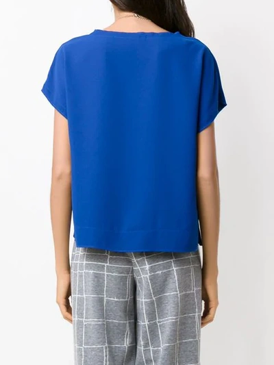 Shop Alcaçuz Laranjeira Top In Blue