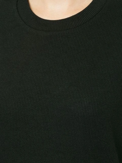 Shop Taylor Channel Sweatshirt In Black