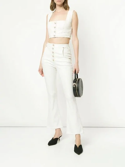 Shop Alice Mccall Ooh Ohh Top In Neutrals