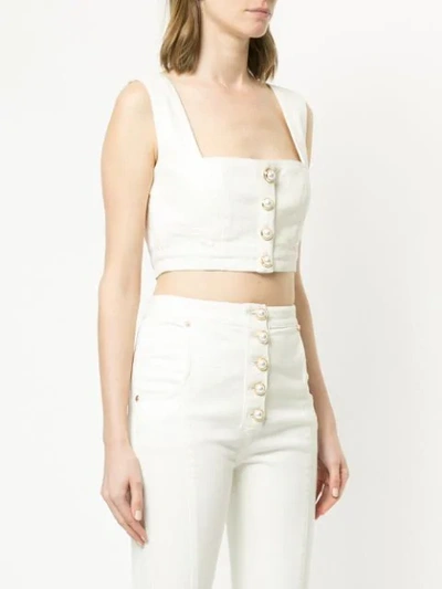 Shop Alice Mccall Ooh Ohh Top In Neutrals