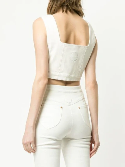 Shop Alice Mccall Ooh Ohh Top In Neutrals