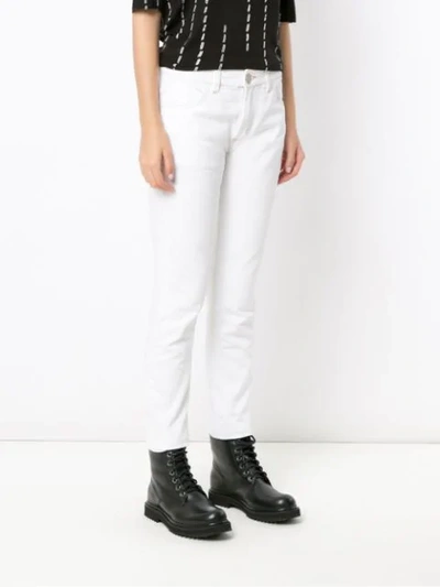 Shop Uma Raquel Davidowicz 'saloon' Jeans In White