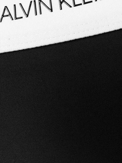 Shop Calvin Klein Logo Band Underwear In Black