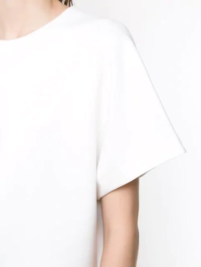 Shop Gloria Coelho Panelled Blouse In White