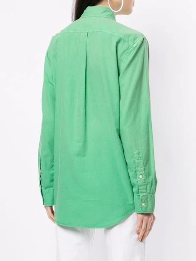 Shop Polo Ralph Lauren Simple Shirt In Green
