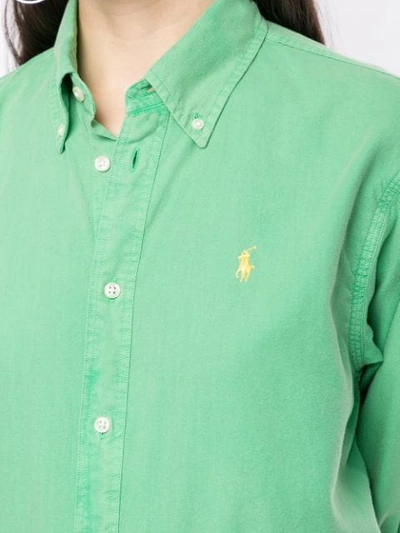 Shop Polo Ralph Lauren Simple Shirt In Green