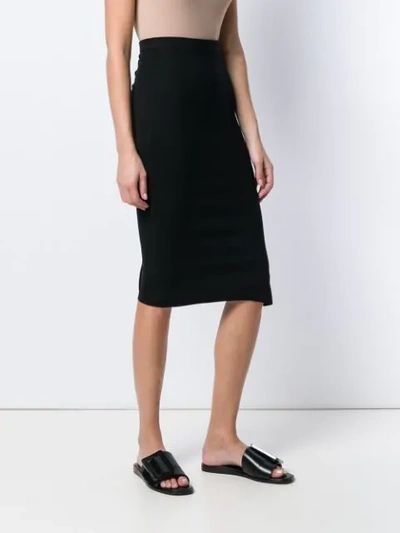 Shop Joseph Midi Pencil Skirt In Black