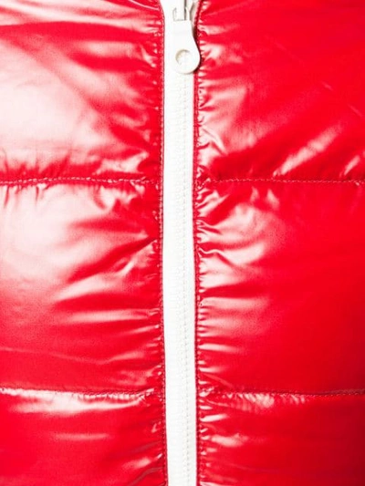 Shop Duvetica Short Puffer Jacket - Red