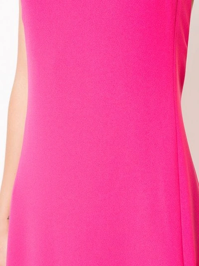 Shop Carolina Herrera Sleeveless Long Dress In Pink