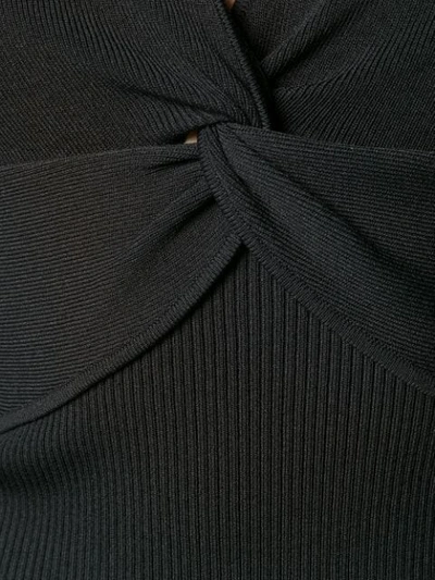 Shop Sandro Serena Knit Top In Black