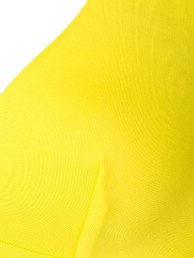 Shop Fisico Reversible Halter Neck Bikini Top - Yellow