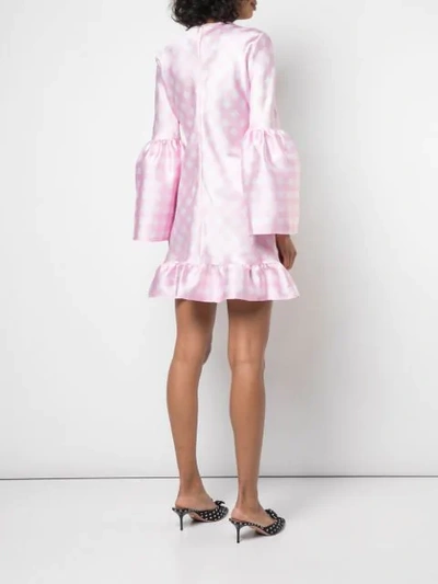 Shop Cynthia Rowley Jane Gingham Dress In Pink